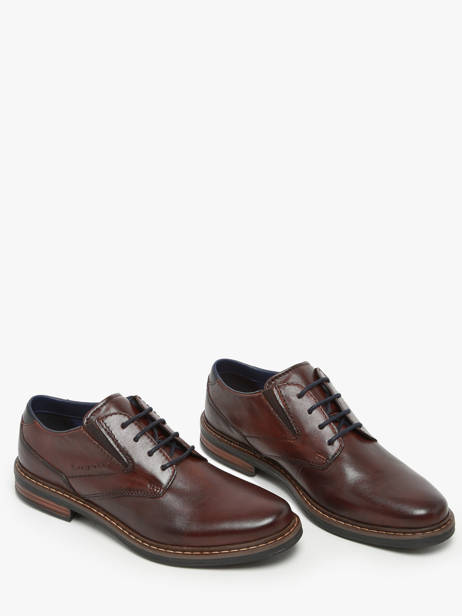 Chaussures Derbies Rigolo En Cuir Bugatti Marron men 311AOC01 vue secondaire 1