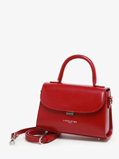 Sac Bandoulière S Suave Cuir Lancaster Rouge suave even 16 vue secondaire 2