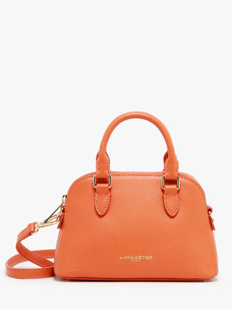 Sac Bandoulière Sierra Jia Cuir Lancaster Orange sierra jia 1