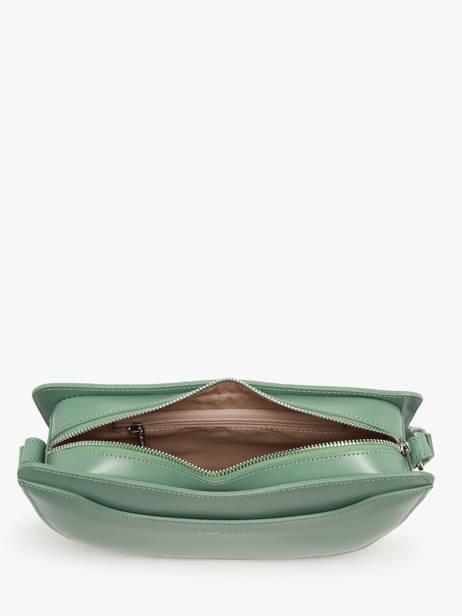 Sac Bandoulière Suave Lune Cuir Lancaster Vert suave lune 33 vue secondaire 3