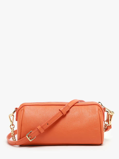 Sac Bandoulière Milano Ana Cuir Lancaster Orange milano ana 100 vue secondaire 4