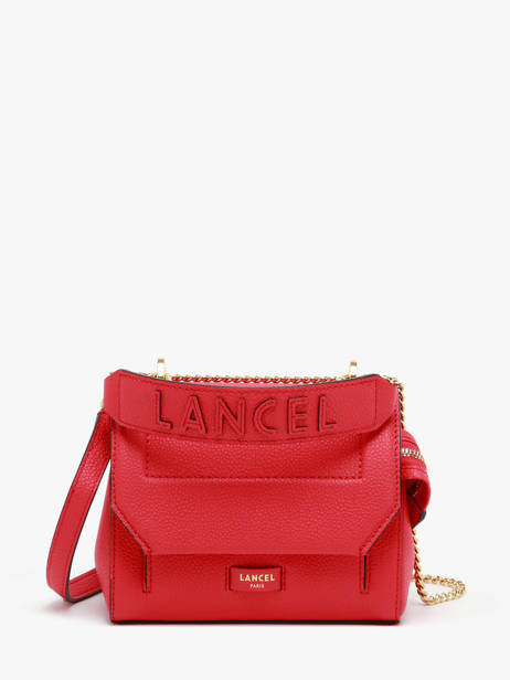 Sac à Main S Ninon Cuir Lancel Rouge ninon A09221