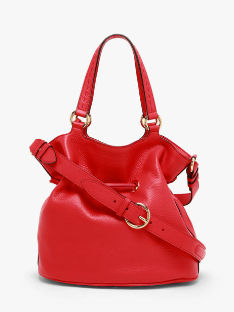 Sac Seau M Premier Flirt Cuir Lancel Rouge premier flirt A10110 vue secondaire 4