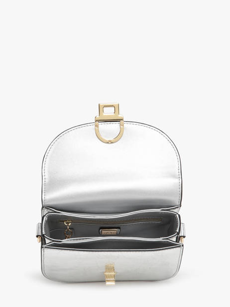 Shoulder Bag S Altair Leather Etrier Silver altair EALA081S other view 3