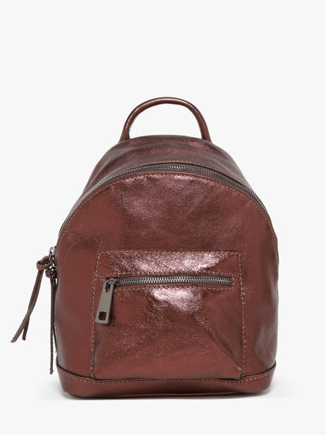 Sac à Dos Nine Cuir Milano Marron nine NI23066