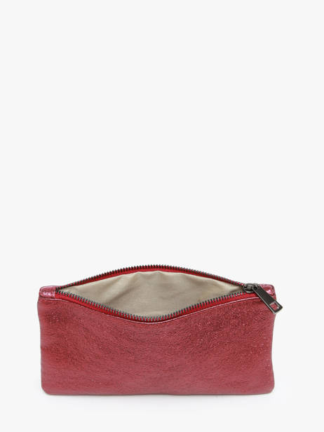 Trousse Nine Cuir Milano Rouge nine NI23063N vue secondaire 1