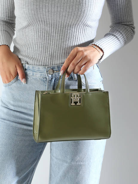 Sac Bandoulière Th Reset Tommy hilfiger Vert th reset AW16762 vue secondaire 1