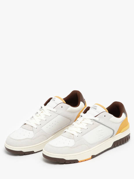 Sneakers En Cuir Tommy hilfiger Jaune men 5215ZE1 vue secondaire 1