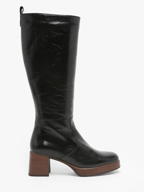 Bottes Cristel En Cuir Dorking Noir theme D9339