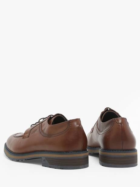 Chaussures De Ville Ulrich En Cuir Fluchos Marron men F1874 vue secondaire 2