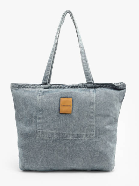 Sac Porté épaule Denim Coton Miniprix Bleu denim 33001 vue secondaire 3