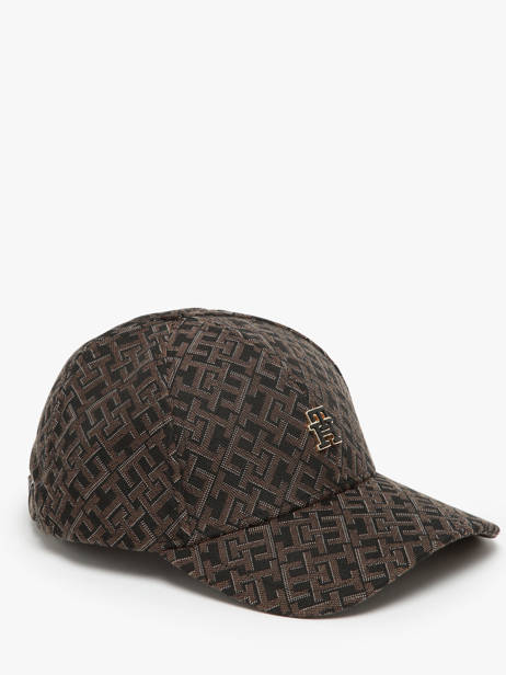 Casquette Tommy hilfiger Noir monogram AW16627 vue secondaire 1