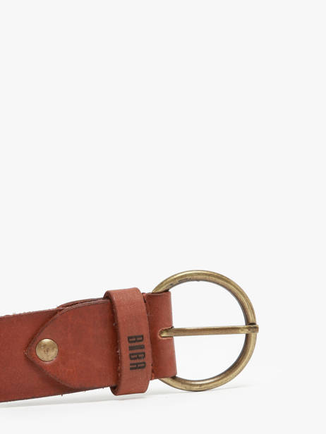 Ceinture Biba Marron accessoires ATO1A vue secondaire 2