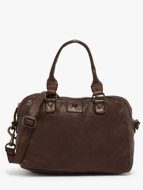 Sac Porté Main Heritage Cuir Biba Marron heritage BT1