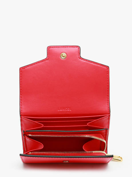 Portefeuille Cuir Lancel Rouge angele A13161 vue secondaire 1