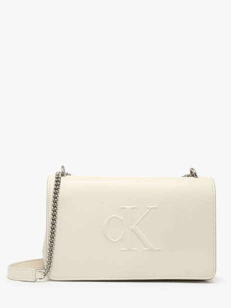 Sac Bandoulière Sculpted Calvin klein jeans Beige sculpted K612727