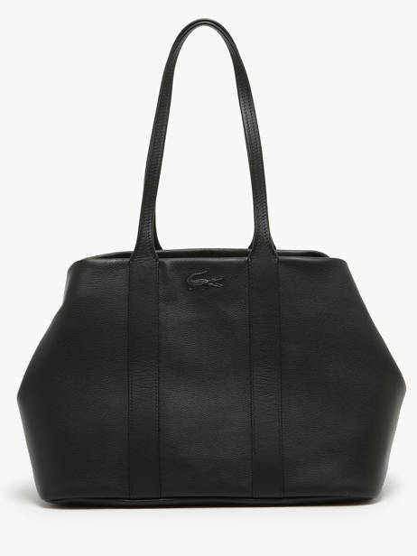 Sac Porté épaule City Court Cuir Lacoste Noir city court NF4633IE