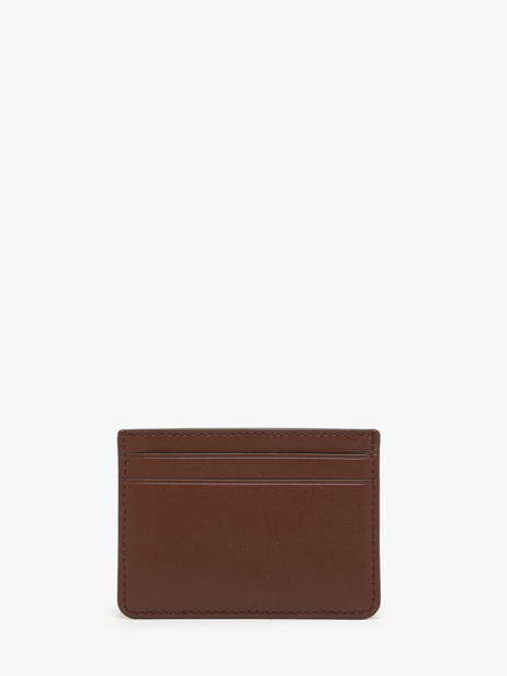 Porte-cartes Cuir Lauren ralph lauren Marron dryden 32876732 vue secondaire 2