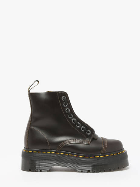 Bottines Sinclair En Cuir Dr martens Marron unisex Boots plateformes Sinclair en cuir Orleans