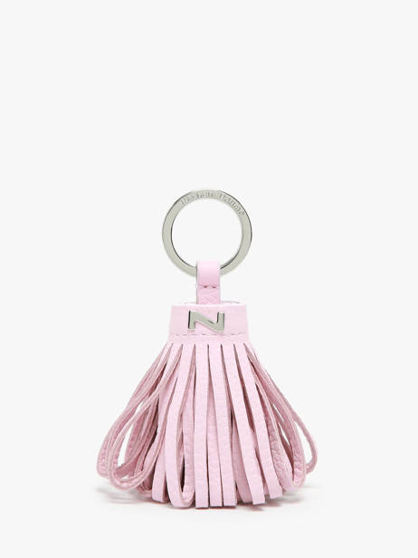 Porte-clefs Dahlia Cuir Nathan baume Rose original n 100100N