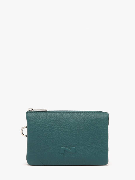 Trousse 2 Compartiments Cuir Nathan baume Bleu original n 283N