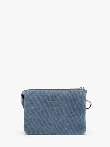 Porte-monnaie Nathan baume Bleu denim D vue secondaire 2