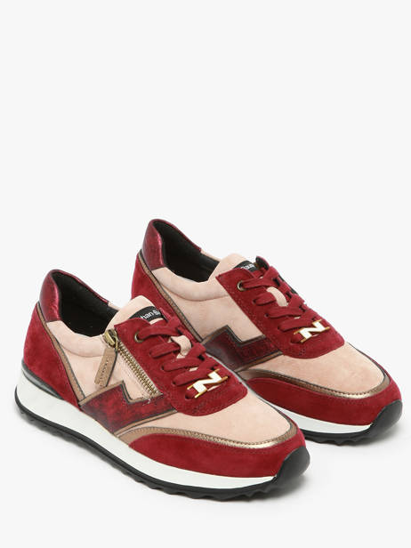 Sneakers En Cuir Nathan baume Rouge women 242S0103 vue secondaire 2