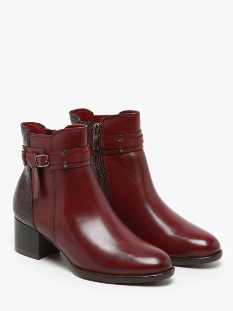 Bottines Tamaris Rouge women 43 vue secondaire 2