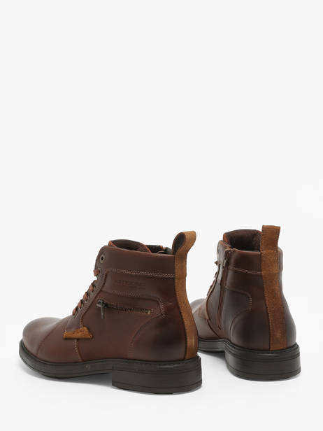 Bottines Biblic En Cuir Redskins Marron men BIBLIC vue secondaire 2