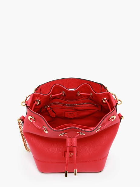 Sac Seau S Ninon Cuir Lancel Rouge ninon A10922 vue secondaire 3