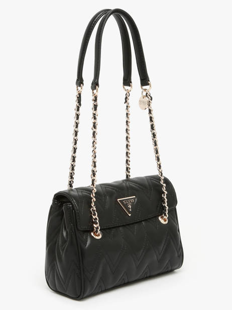 Sac Porté épaule Eda Guess Noir eda QG950520 vue secondaire 2