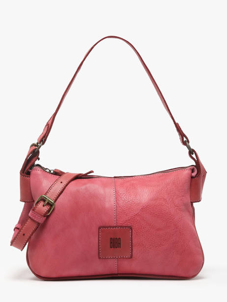 Sac Bandoulière Heritage Cuir Biba Rose heritage BT18