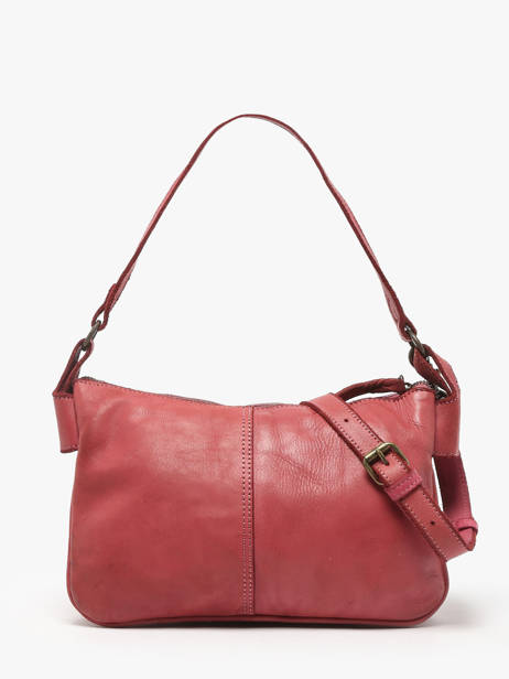 Sac Bandoulière Heritage Cuir Biba Rose heritage BT18 vue secondaire 4