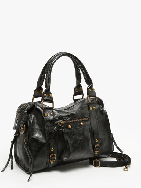 Sac Porté épaule Nine Cuir Milano Noir nine NI24092 vue secondaire 2