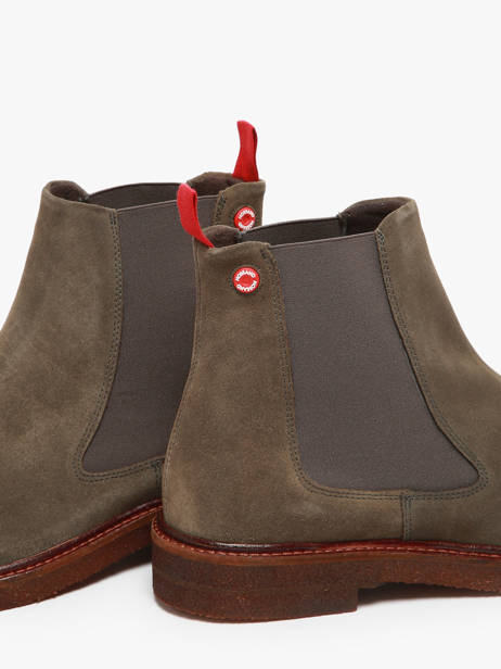 Chelsea Boots Emerge 3 En Cuir No brand Vert men 13990 vue secondaire 2