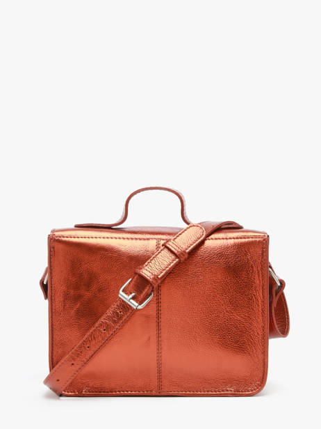 Sac Bandoulière Melle George Ginger Cuir Paul marius Marron ginger GEORGGIN vue secondaire 4