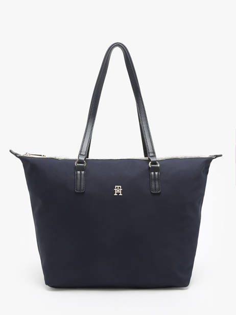 Sac Porté épaule Poppy Polyester Recyclé Tommy hilfiger Bleu poppy AW16480