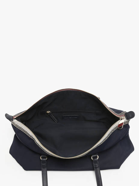 Sac Porté épaule Poppy Polyester Recyclé Tommy hilfiger Bleu poppy AW16480 vue secondaire 3