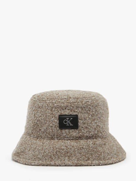 Chapeau Calvin klein jeans Marron boucle K612754