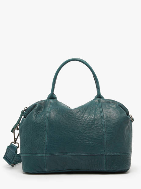 Sac Bandoulière Leather Cuir Biba Bleu leather FRA2L