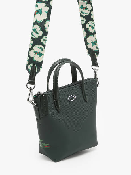 Sac Bandoulière Holiday Lacoste Vert holiday NF4795HN vue secondaire 2