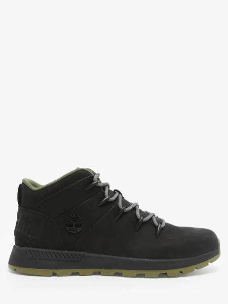 Sneakers Sprint Trekker En Cuir Timberland Noir women 6DQDELK1