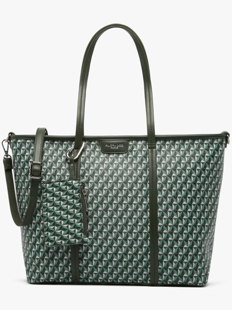 Sac Porté épaule Paris Miniprix Vert paris F8544