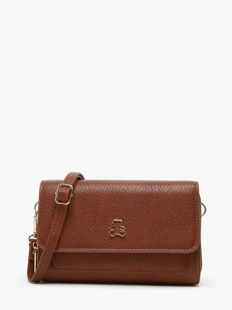 Sac Bandoulière Zip Lulu castagnette Marron zip WISH