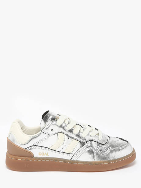 Sneakers Goal En Cuir Coolway Argent women 7683172