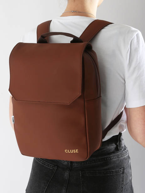 Sac à Dos Cluse Marron backpack CX045 vue secondaire 1