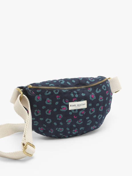 Sac Banane Bindi atelier Bleu bengal B vue secondaire 1