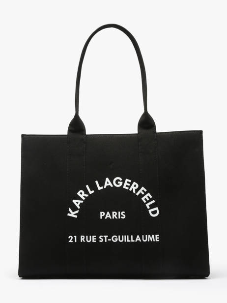 Sac Porté épaule Rsg Coton Karl lagerfeld Noir rsg A1W50009