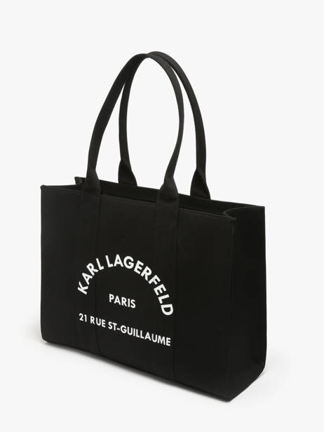 Sac Porté épaule Rsg Coton Karl lagerfeld Noir rsg A1W50009 vue secondaire 1