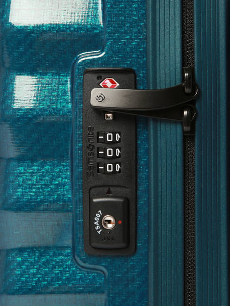 Valise Rigide Lite-shock Samsonite Bleu lite-shock 98V004 vue secondaire 1